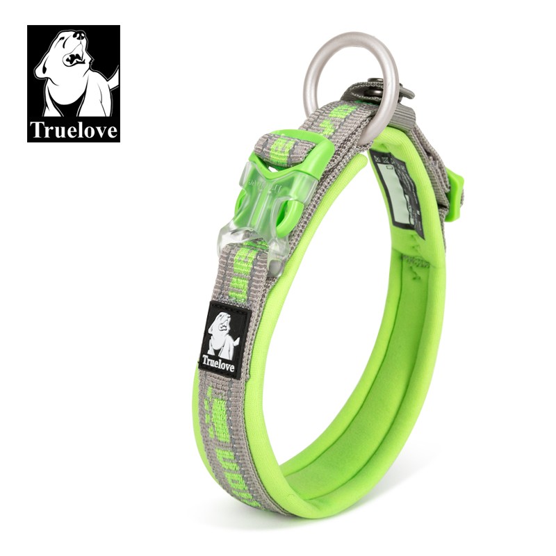 COLLIER POUR CHIEN CONFORT, REGLABLE, REFLECHISSANT