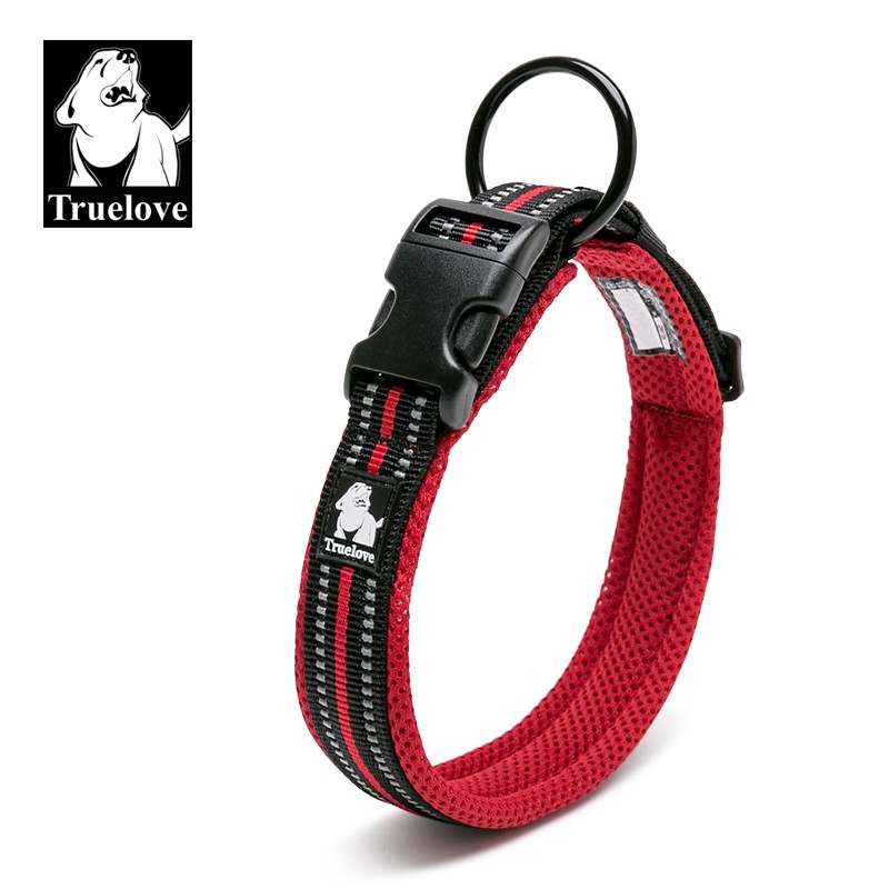 COLLIER POUR CHIEN CONFORT, REGLABLE, REFLECHISSANT